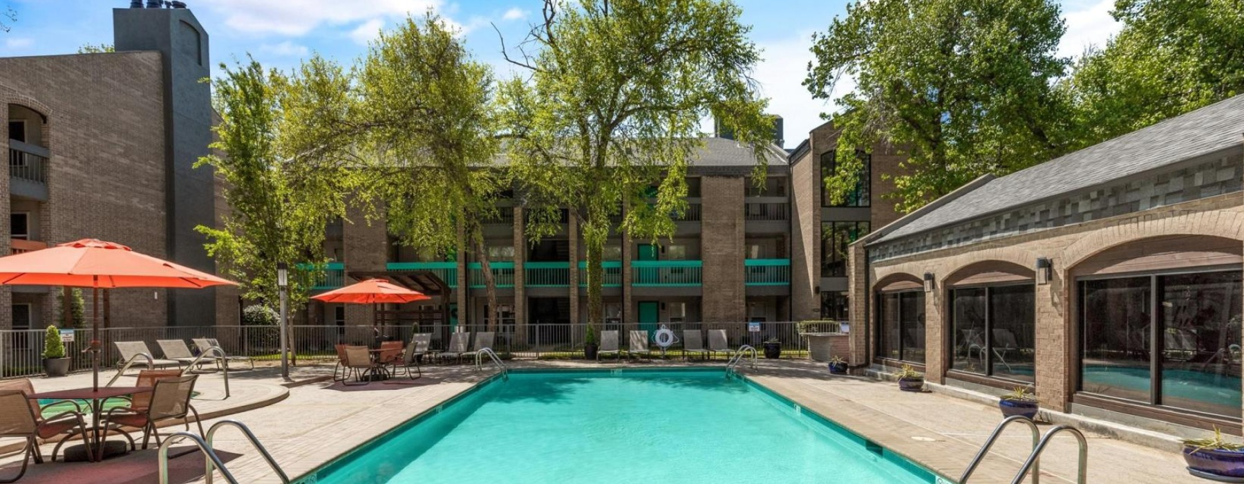 a swimming pool near the property